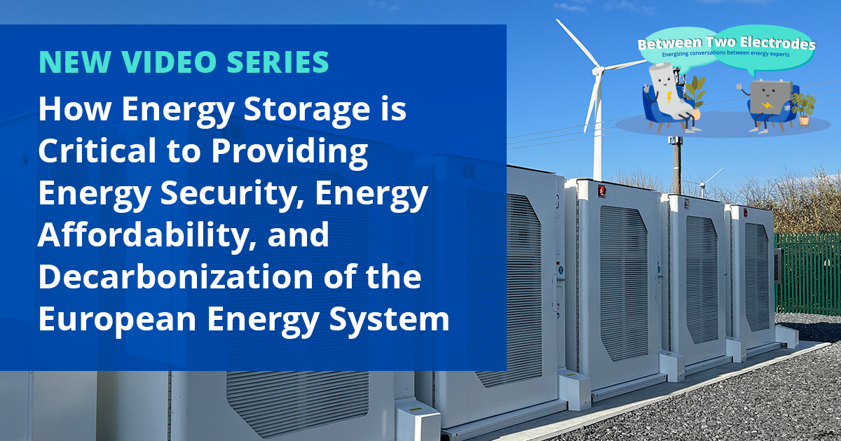 How Energy Storage is Critical to Providing Energy Security